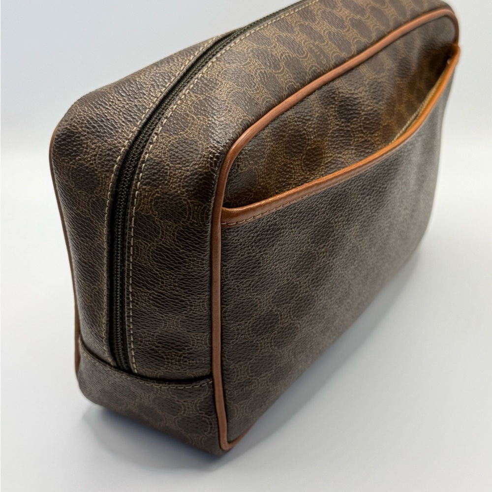 Celine Toiletry Cosmetic Bag Authentic GUC VINTAGE - Picture 6 of 14